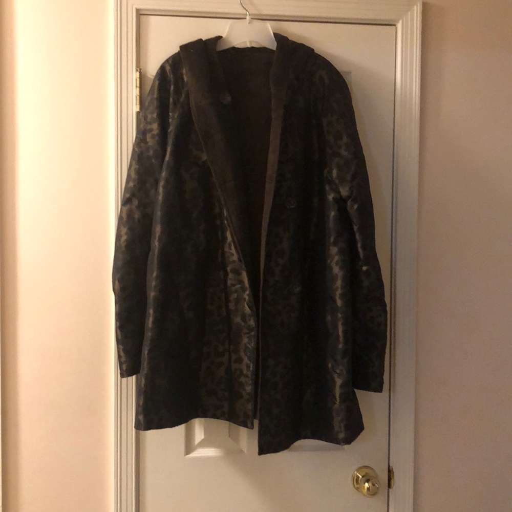 Dennis Basso Reversible Raincoat